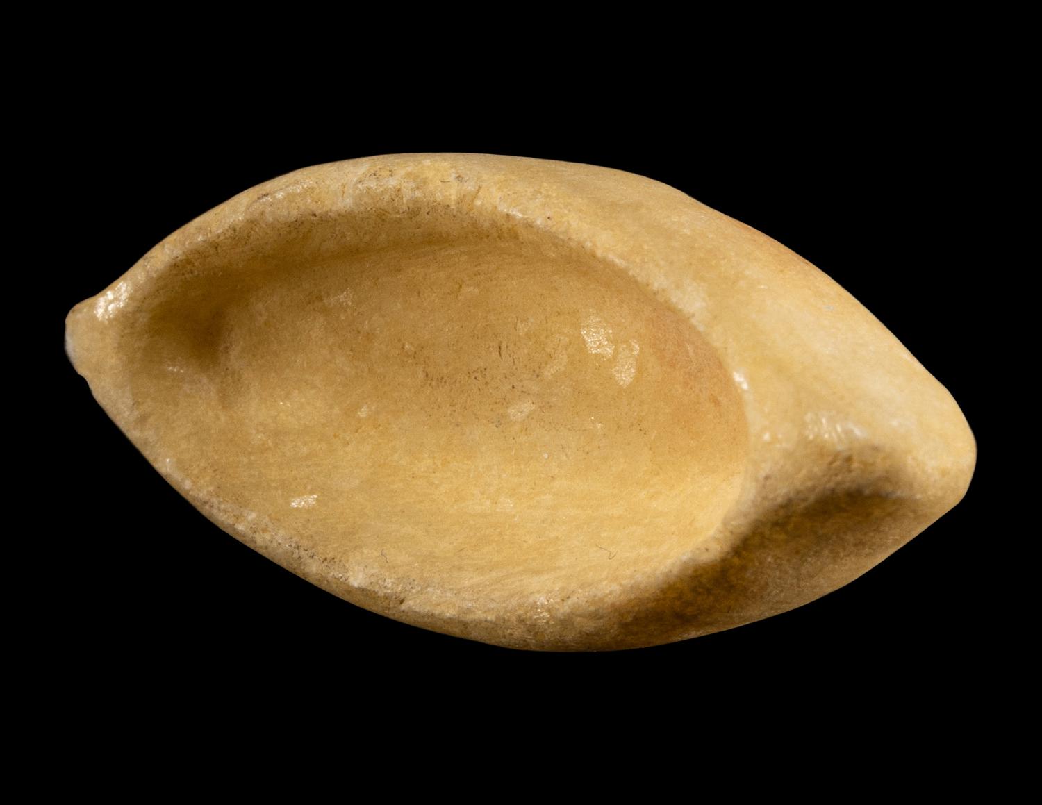 An Egyptian Alabaster Model Boat