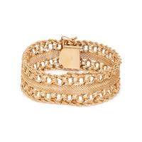 YELLOW GOLD BRACELET