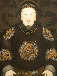 A Pair of Chinese Reverse Glass Paintings