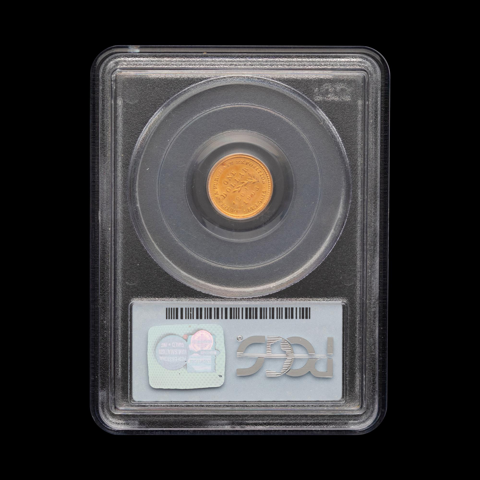 A 1903 William McKinle y Commemorative $1 Gold Coin [PCGS MS63]