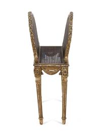 A Louis XVI Style Caned Canterbury