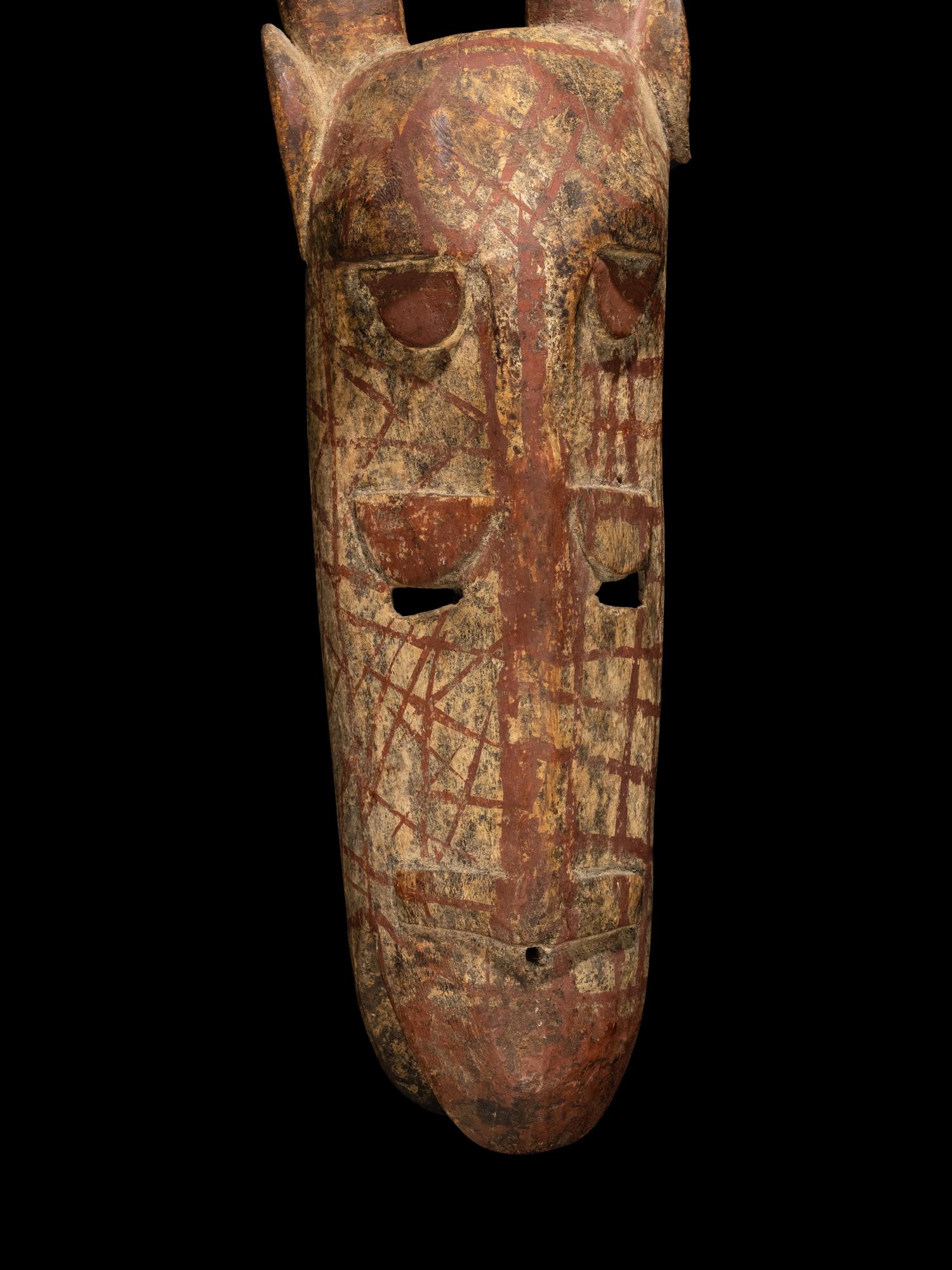 A Mossi Wood Yali Mask