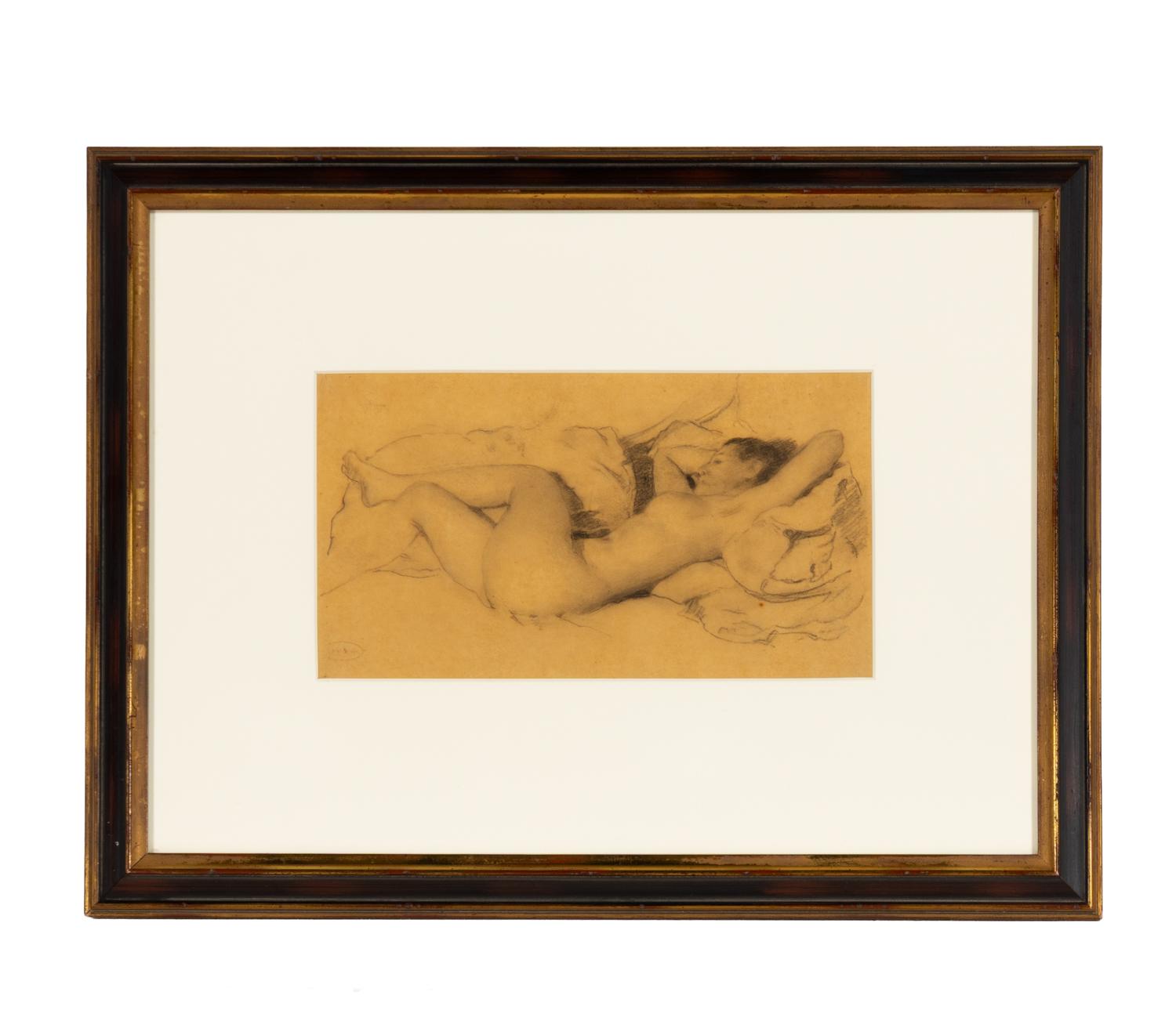 Reclining Nude with Crossed Legs, Casual Nude , and Woman Reading (three works)