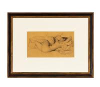 Reclining Nude with Crossed Legs, Casual Nude , and Woman Reading (three works)