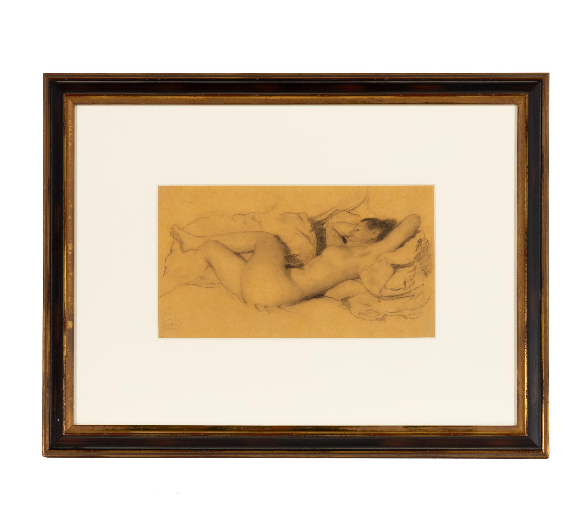 Reclining Nude with Crossed Legs, Casual Nude , and Woman Reading (three works)