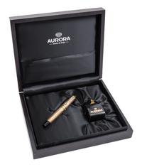 An Aurora Carlo Goldini Limited Edition Fountain Pen and Ink Set