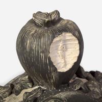 David Regan (American, b. 1964) "Adam & Eve" Sgraffito Decorated Tureen, USA, 1992
