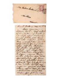 [CIVIL WAR]. A group of 27 letters addressed to Helene Wallich Jordans from husband and brothers serving with the 82nd Illinois and the 26th Wisconsin Infantries. January 1863-June 1865.