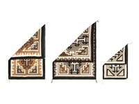 Navajo Two Grey Hills Weavings / Rugs