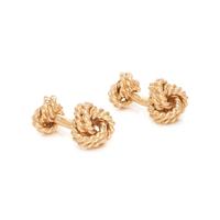 TIFFANY & CO., YELLOW GOLD CUFFLINKS