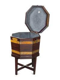A George III Mahogany Cellarette