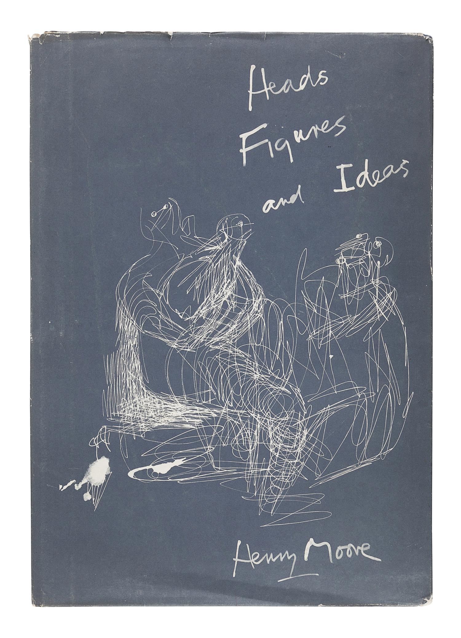 MOORE, Henry (1898-1986). Heads, Figures and Ideas. London and Greenwich, CT: George Rainbird, New York Graphic Society, 1958.