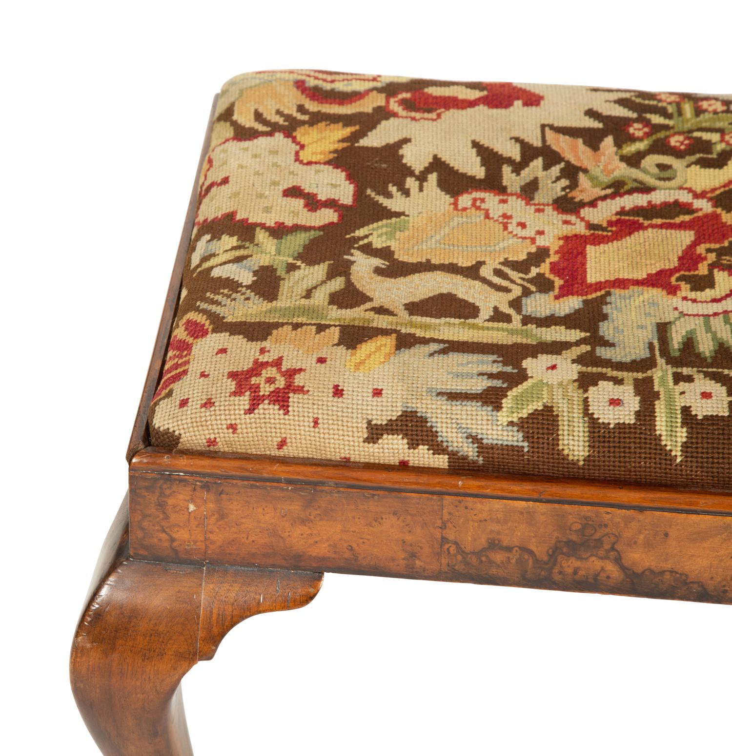 A George III Mahogany Ottoman