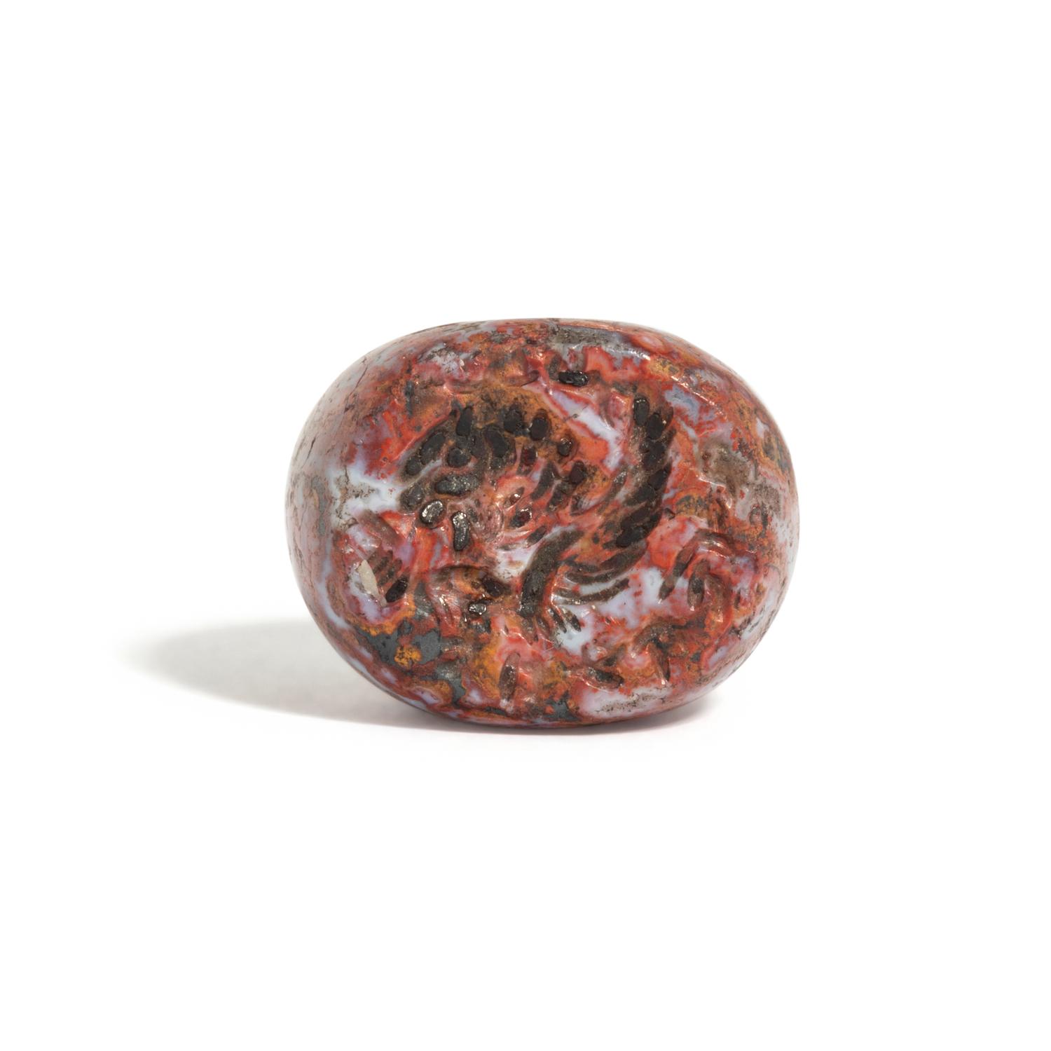 A Sasanian Jasper Stamp Seal