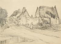 At Walberswick, Suffolk, circa 1900 and In a Seaport Town (two works)