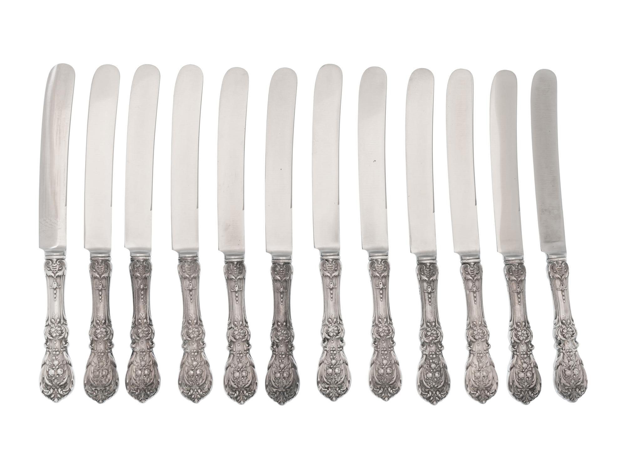 A Reed & Barton Francis I Silver Flatware Service
