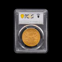 An 1875-CC Liberty Head $20 Gold Coin [PCG MS62+]