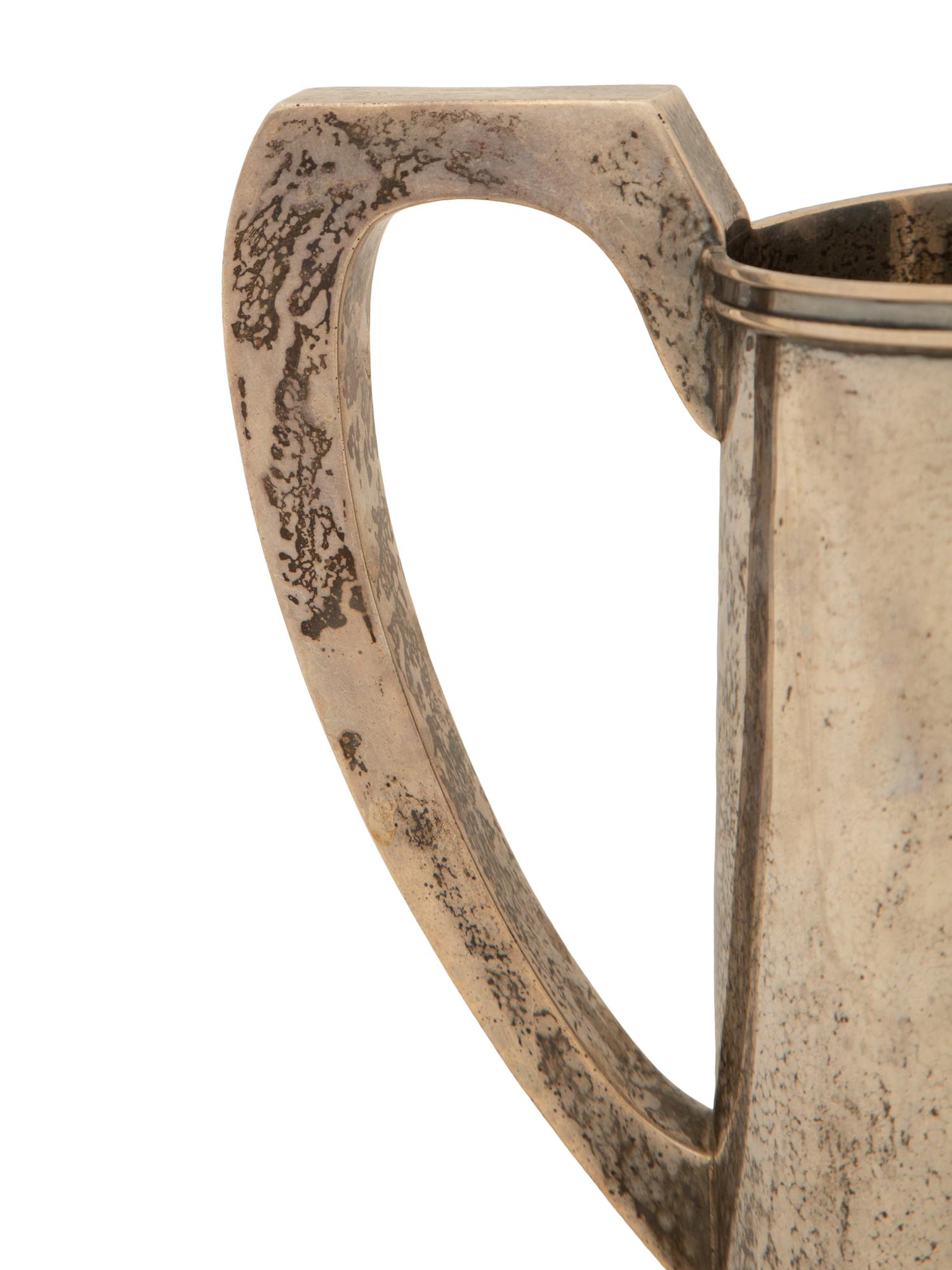 An American Silver Pitcher