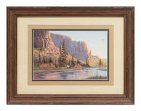 River Camp Scene