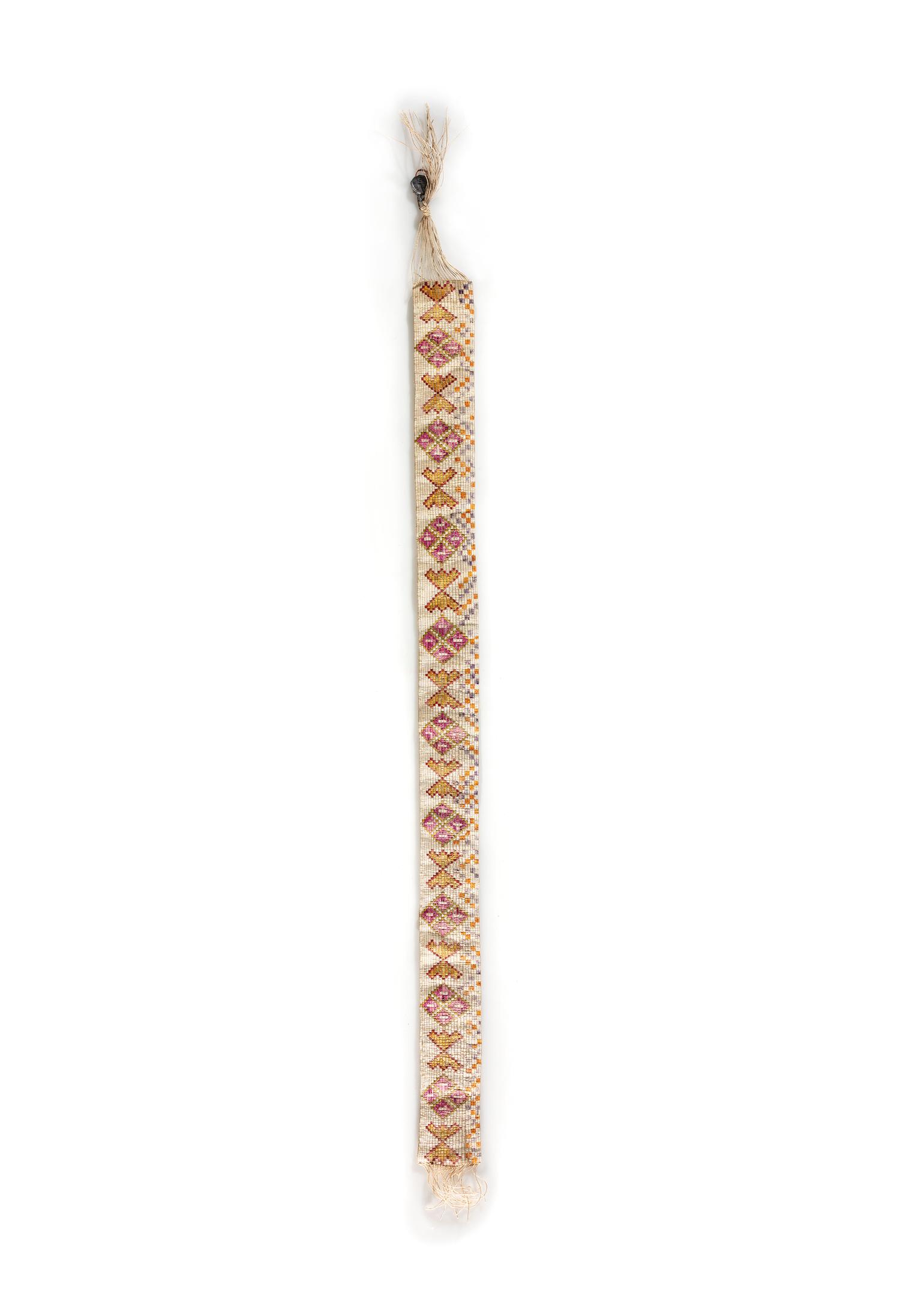 Athapaskan Loom Quilled Belt
