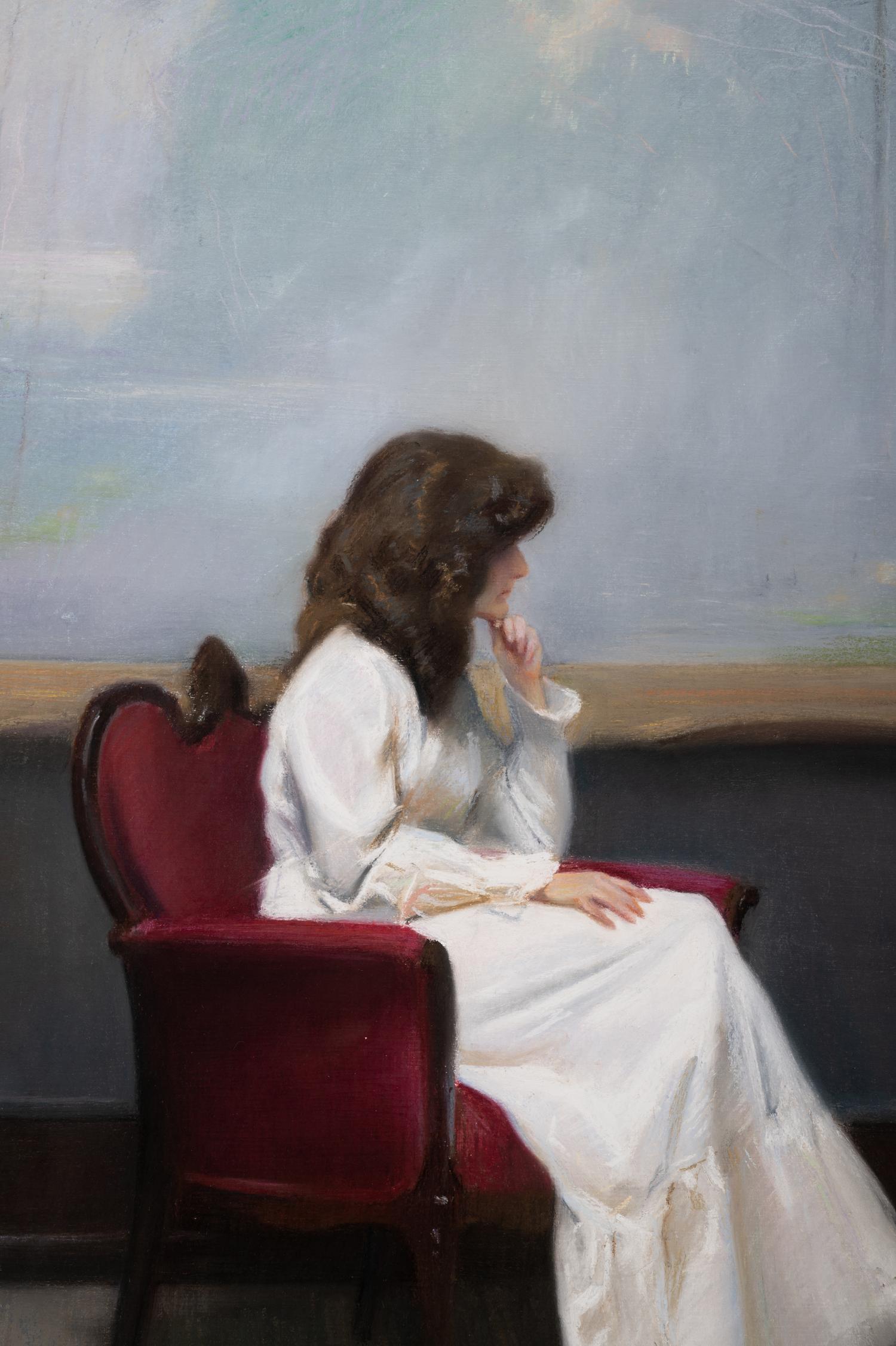 Seated Woman in Contemplation