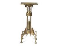 An Aesthetic Movement Brass Stand, Bradley & Hubbard Manufacturing Company, Meriden, CT, Circa 1880