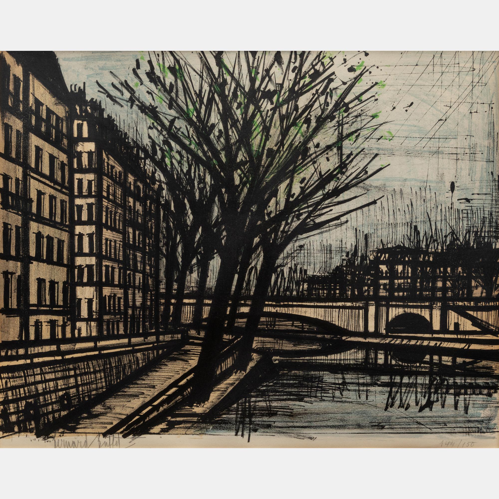 L'Ile Saint-Louis (from the Paris suite) , 1962