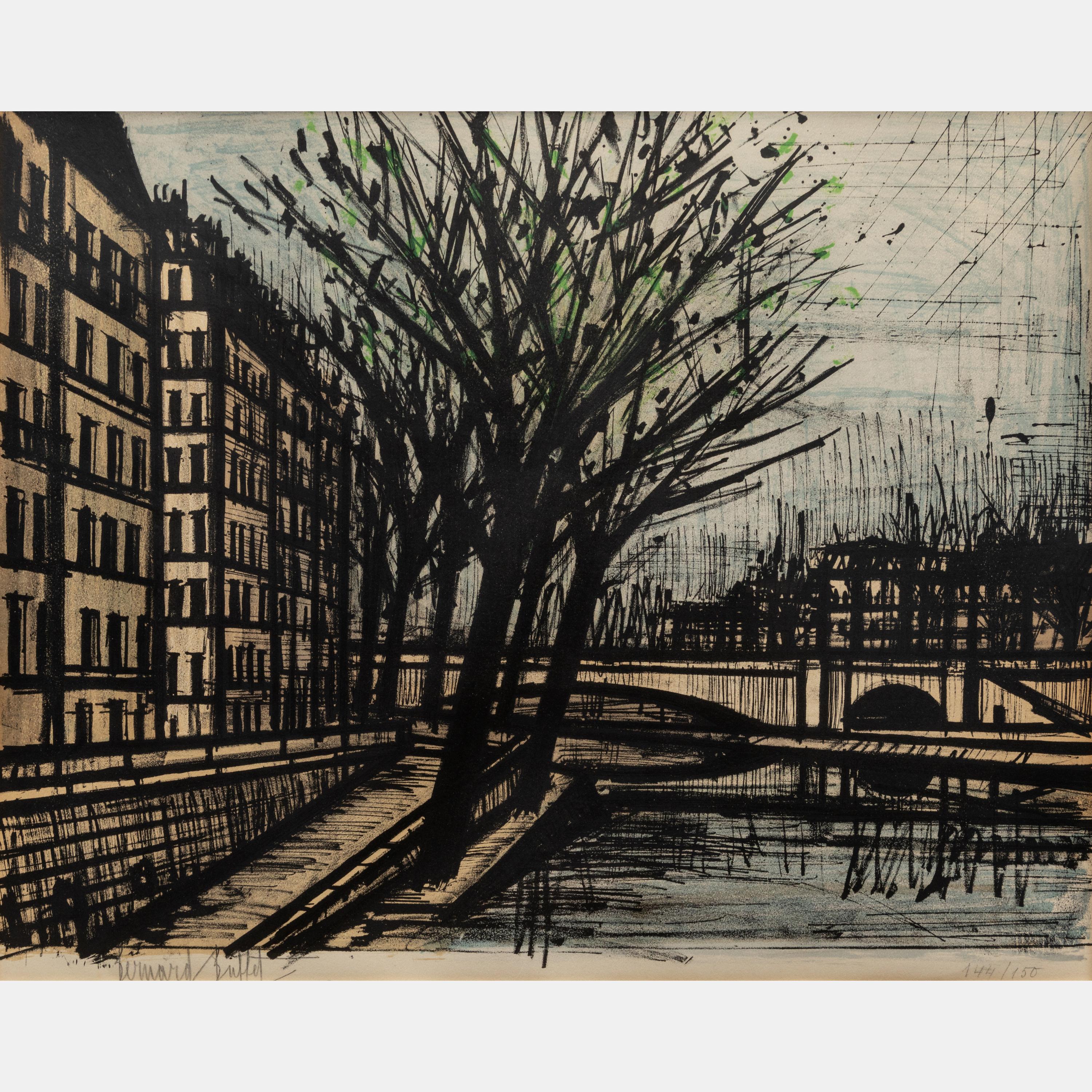 L'Ile Saint-Louis (from the Paris suite) , 1962