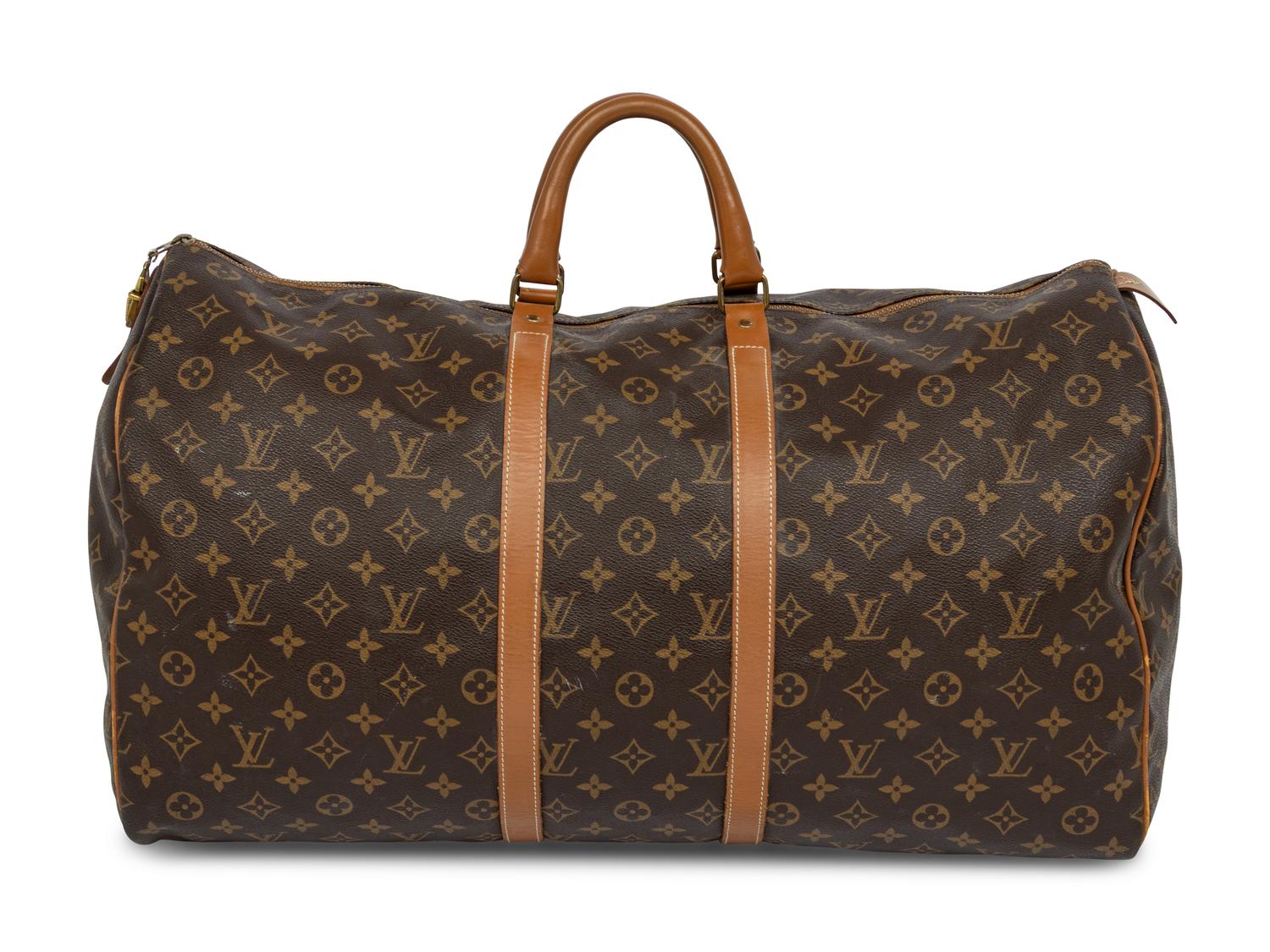 LOUIS VUITTON FRENCH COMPANY MONOGRAM KEEPALL