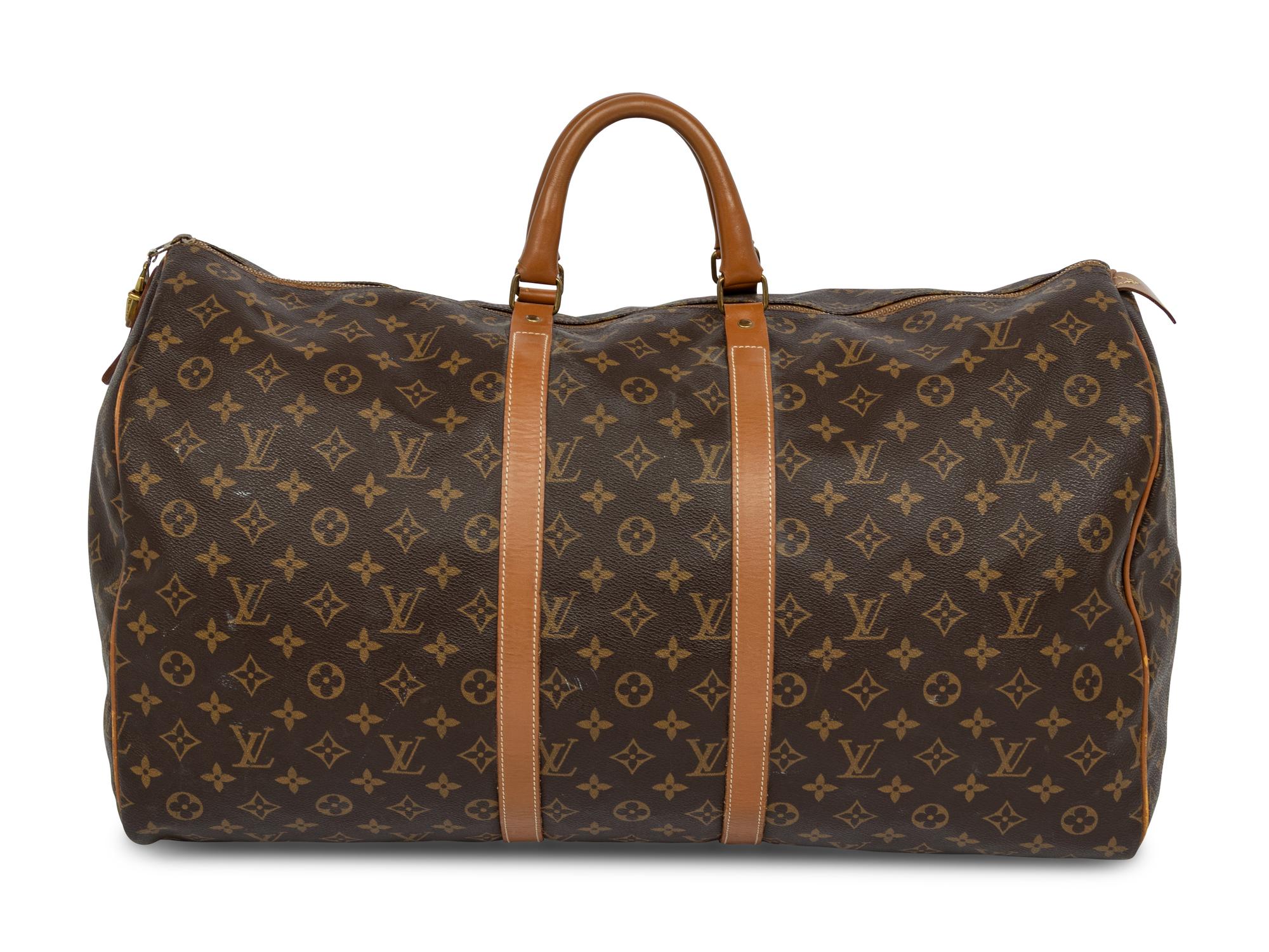 LOUIS VUITTON FRENCH COMPANY MONOGRAM KEEPALL