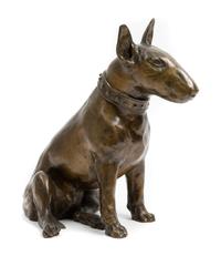 Audrey Fournier, (American, b. 1941), Bull Terrier