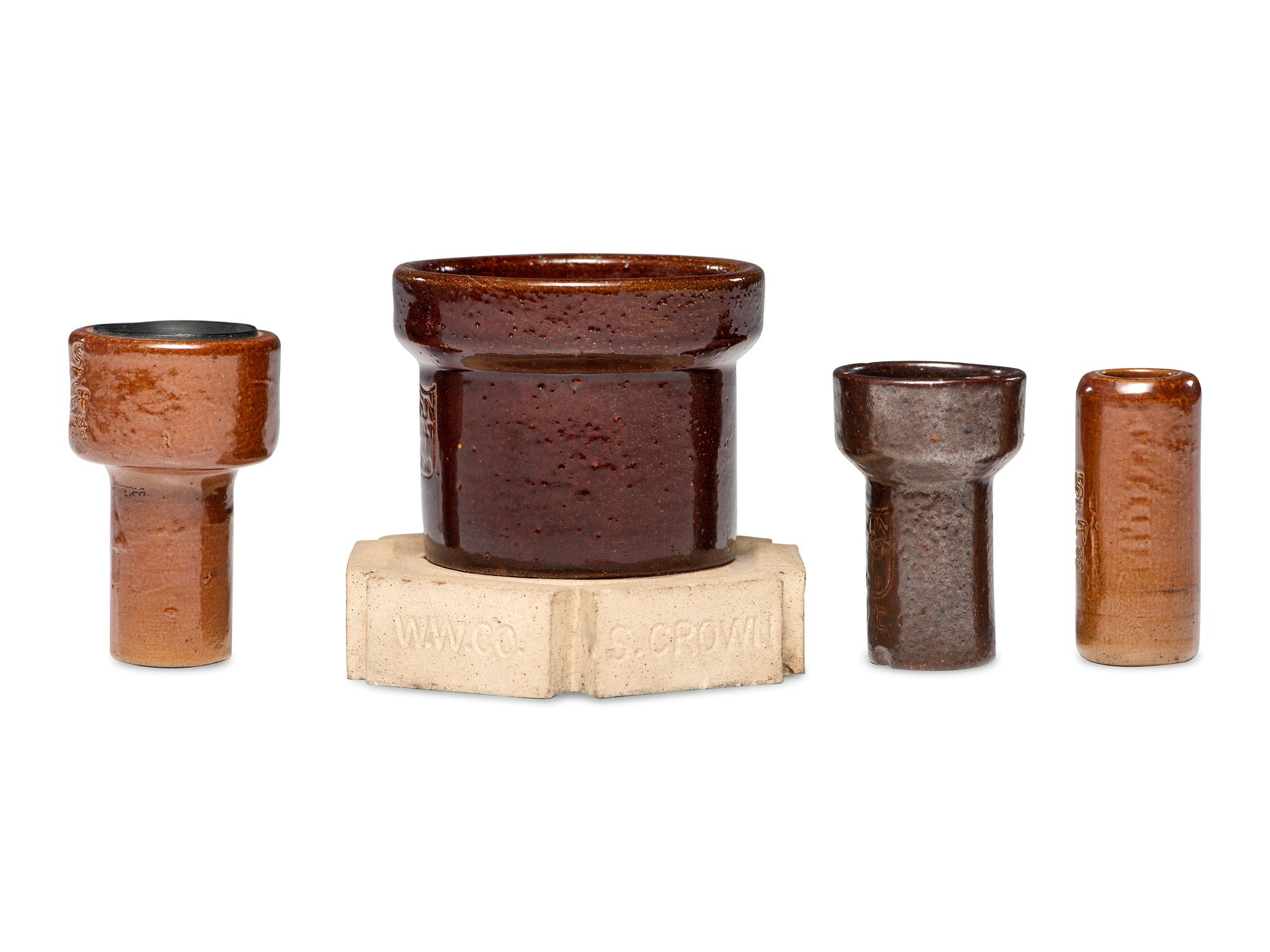 Three Pottery Advertising Samples