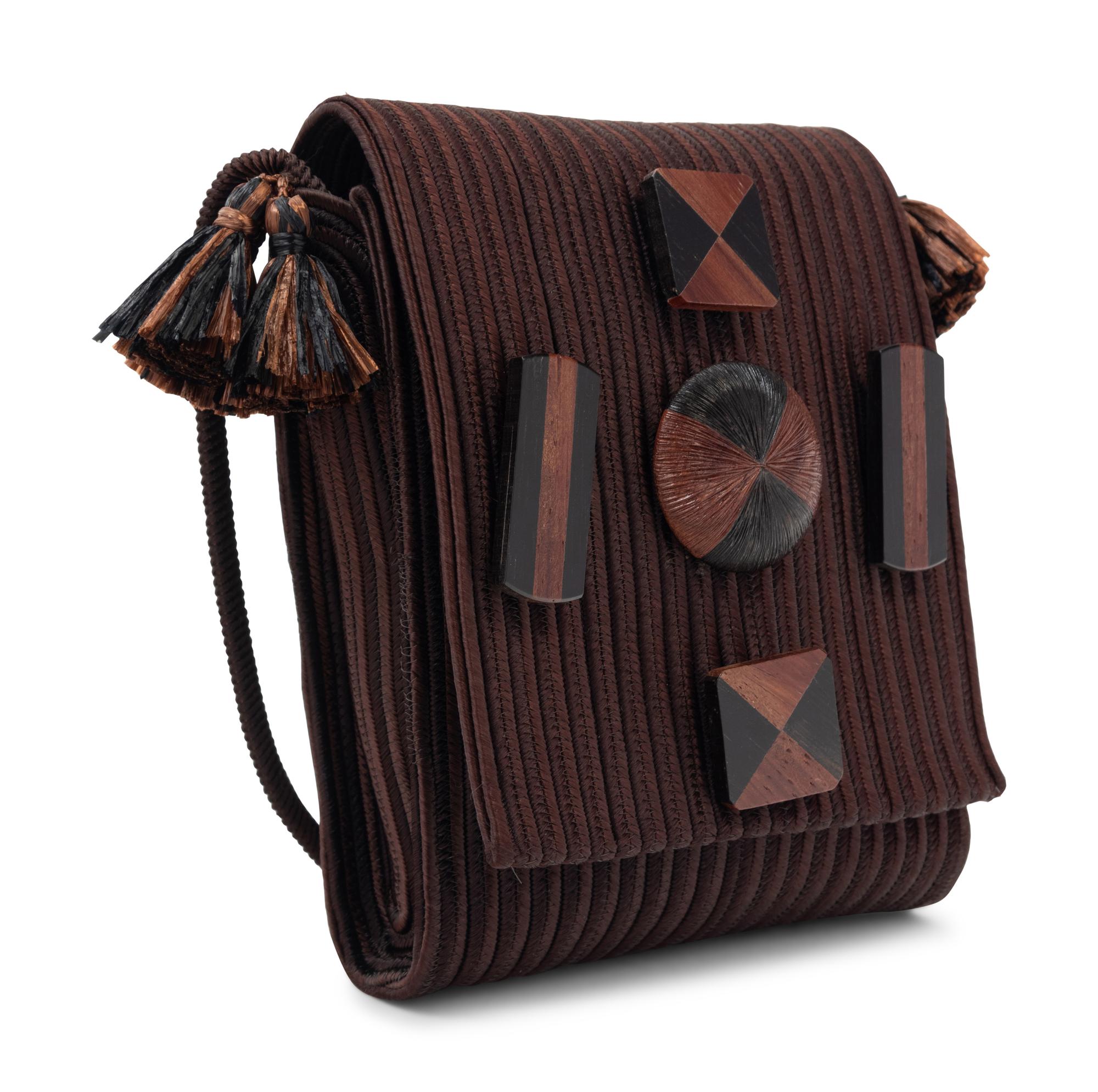 Yves Saint Laurent Rive Gauche African Collection Bag, 1970s