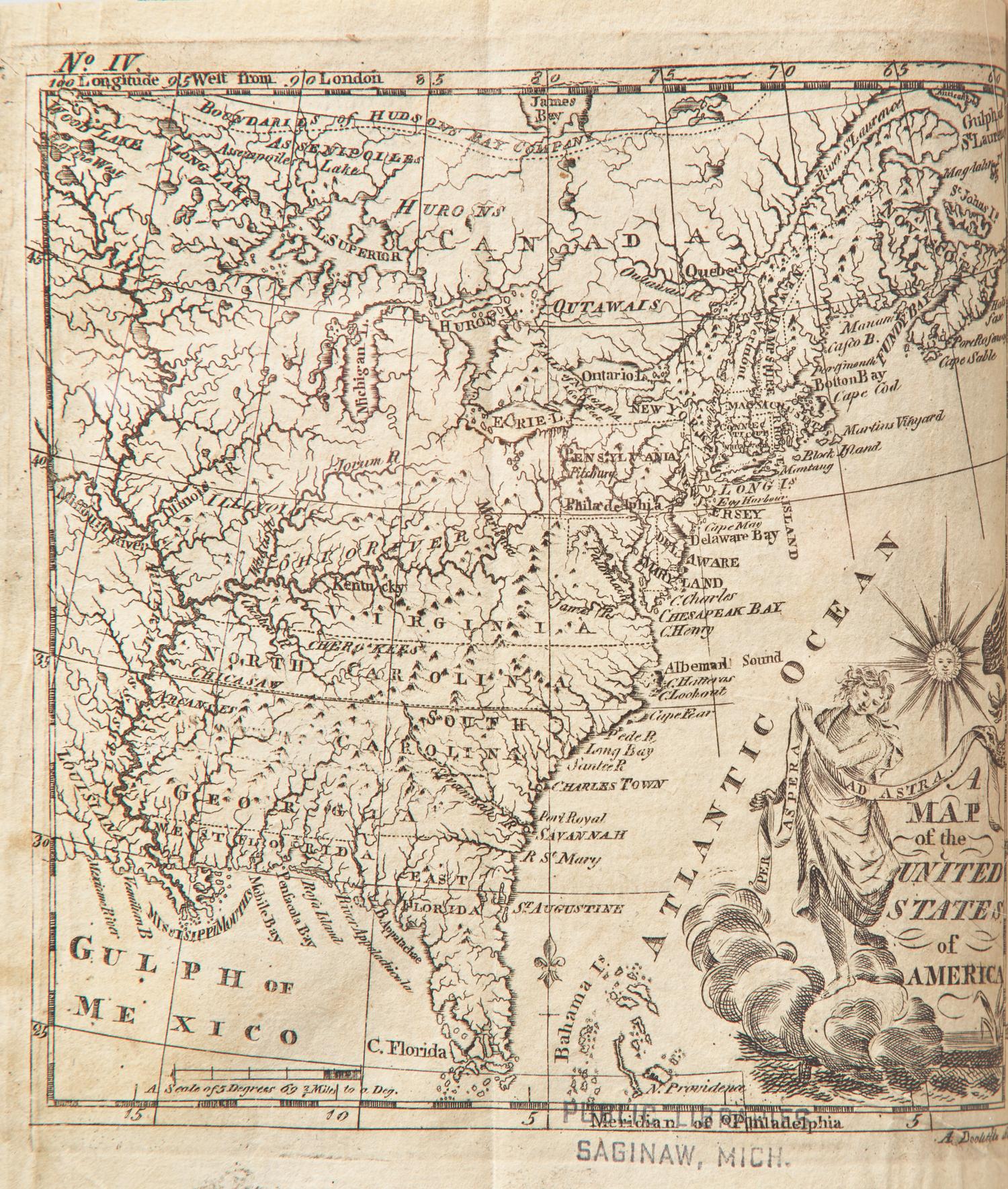 [Americana] Morse, Jedediah. Geography Made Easy: Being an Abridgement of the American Geography...