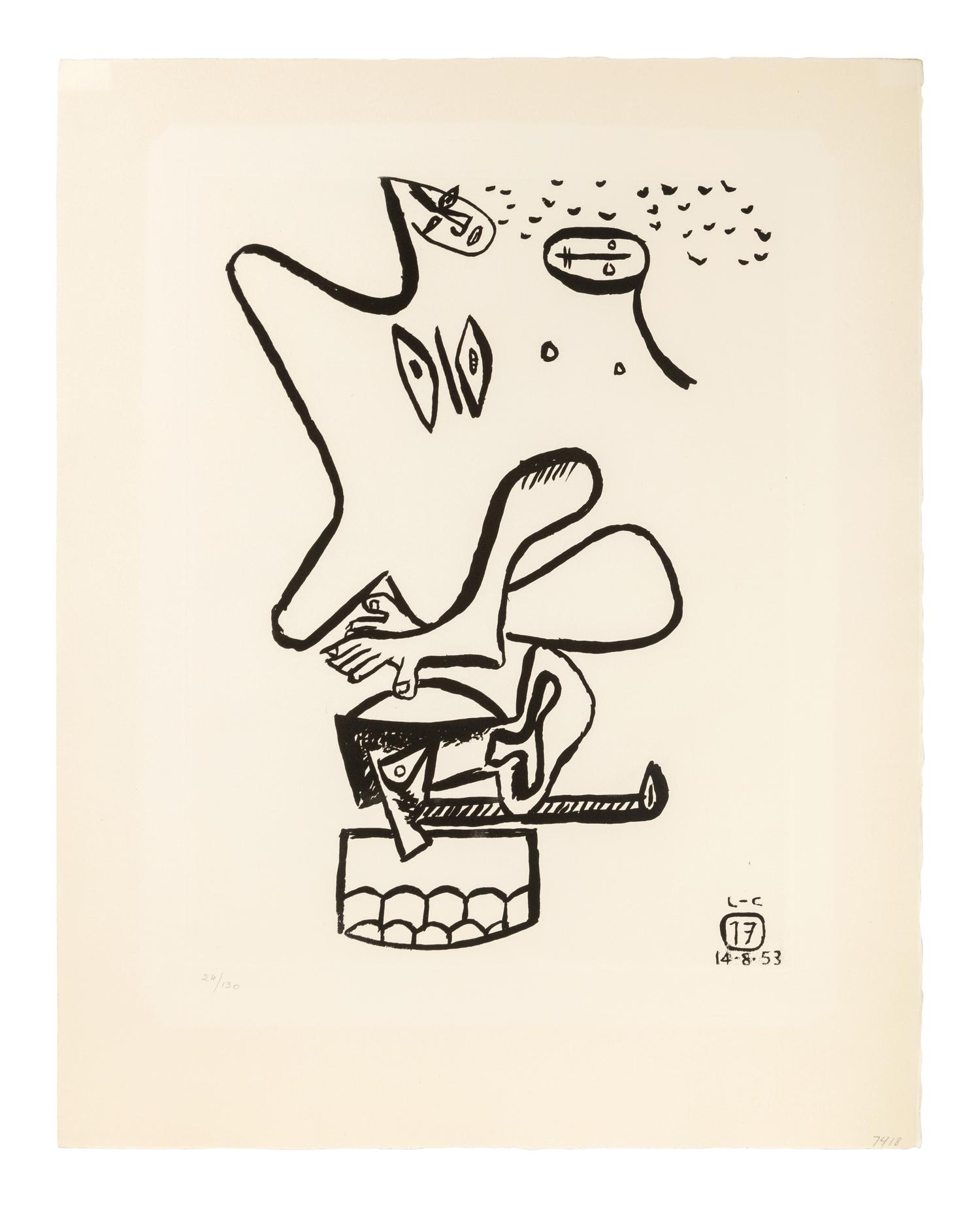 A group of four prints from Unité , 1963-65