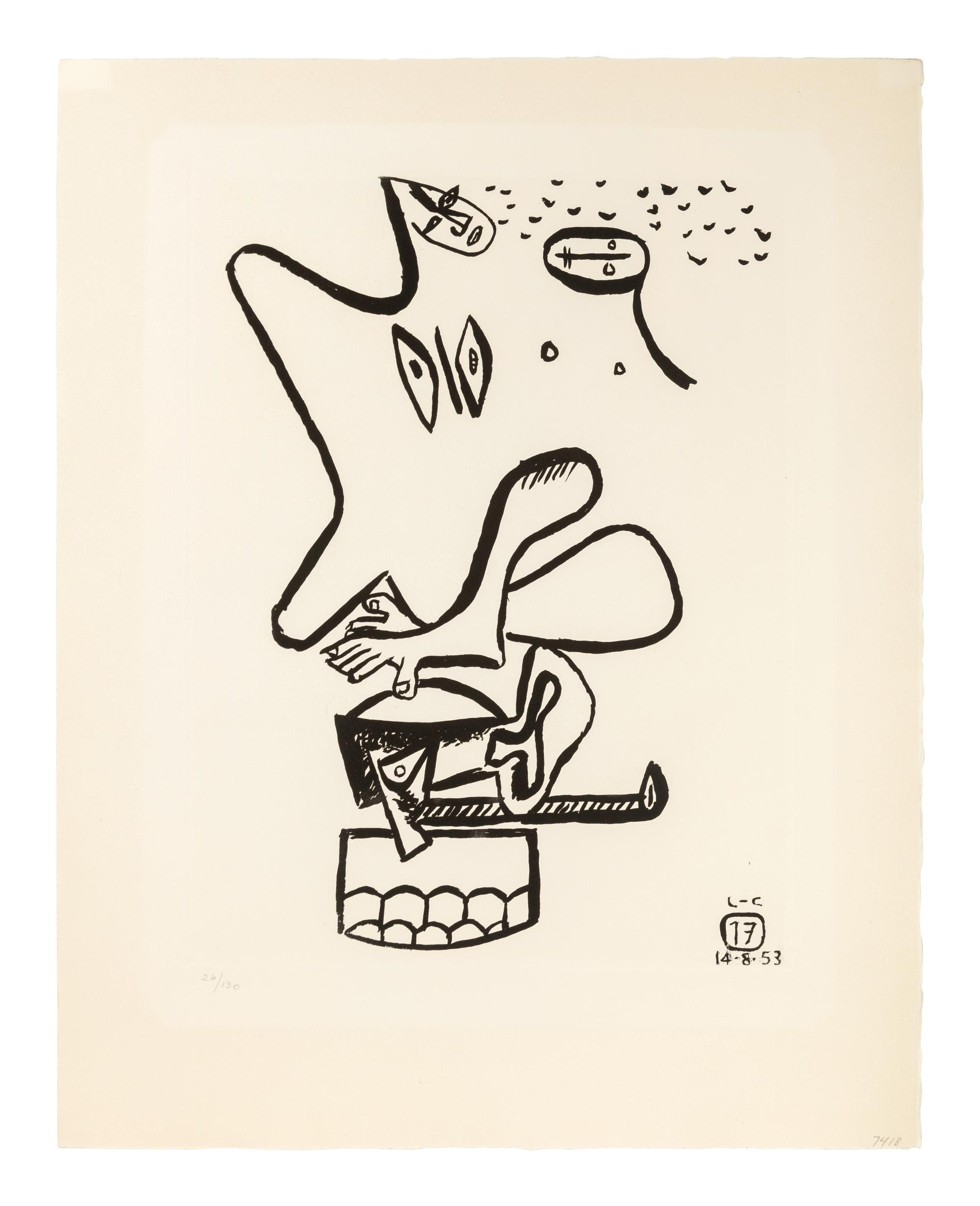 A group of four prints from Unité , 1963-65