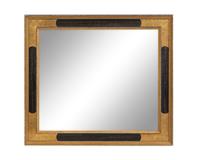 A Regency Style Ebonized and Gilt Rectangular Mirror — 20TH CENTURY