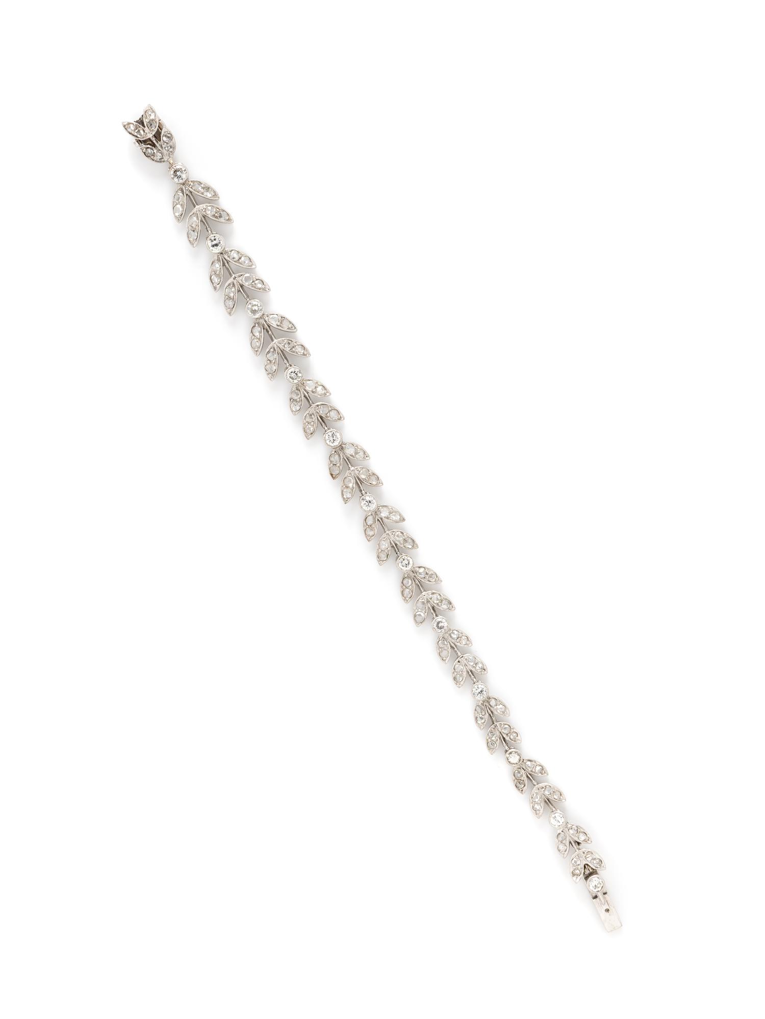 VAN CLEEF & ARPELS, DIAMOND VINE BRACELET