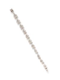 VAN CLEEF & ARPELS, DIAMOND VINE BRACELET