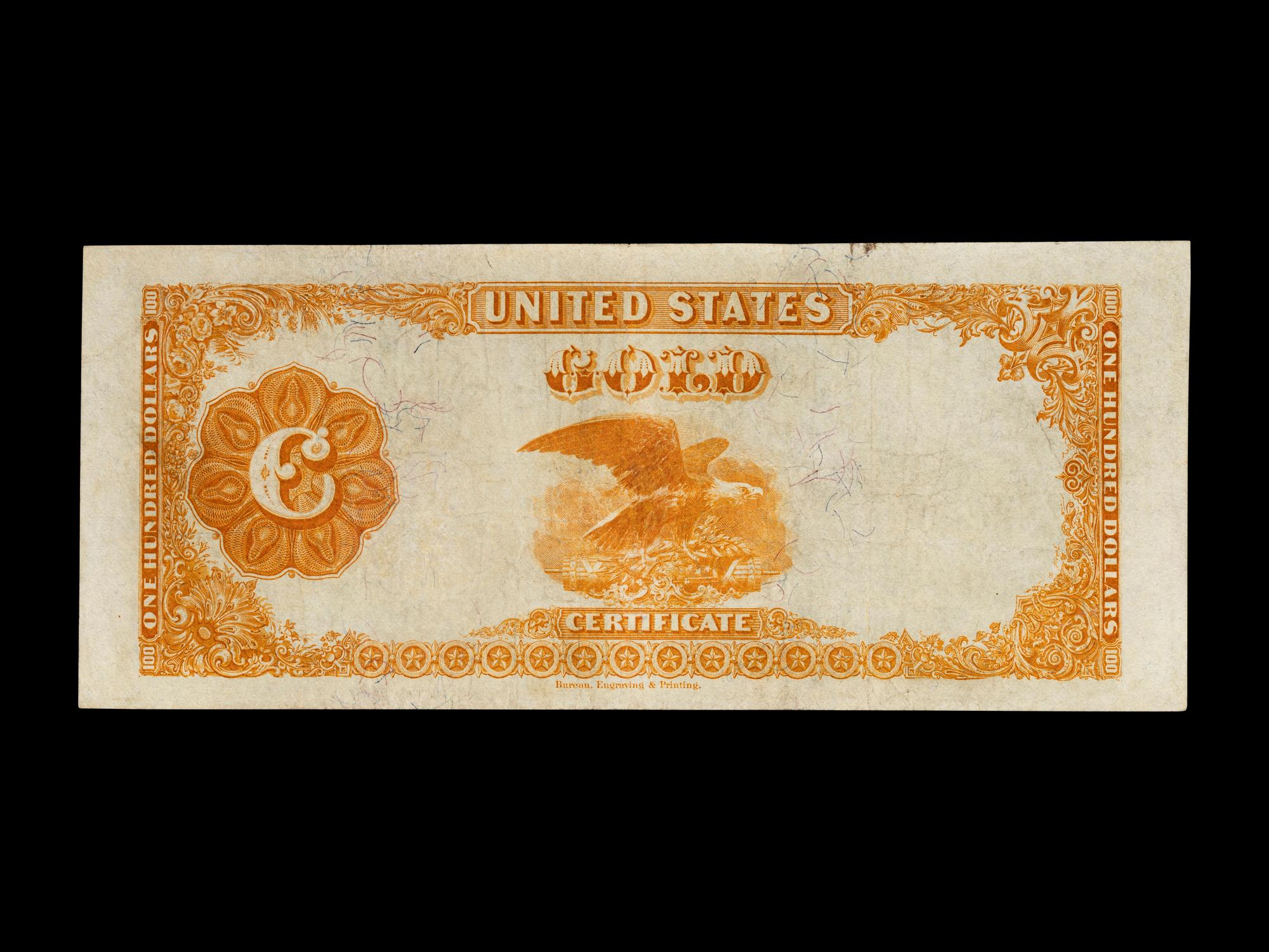 A Series 1882 $100 Gold Certificate [Fr. 1214]