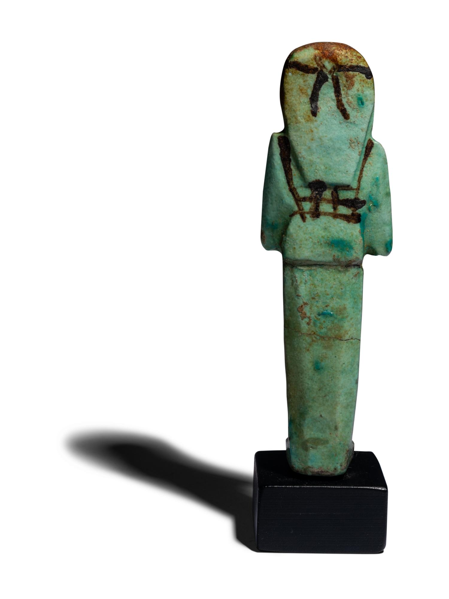 An Egyptian Faience Ushabti