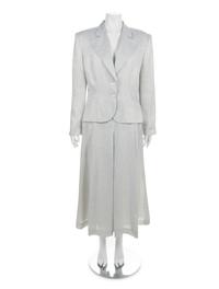 Gucci Linen Skirt and Jacket, 1980s