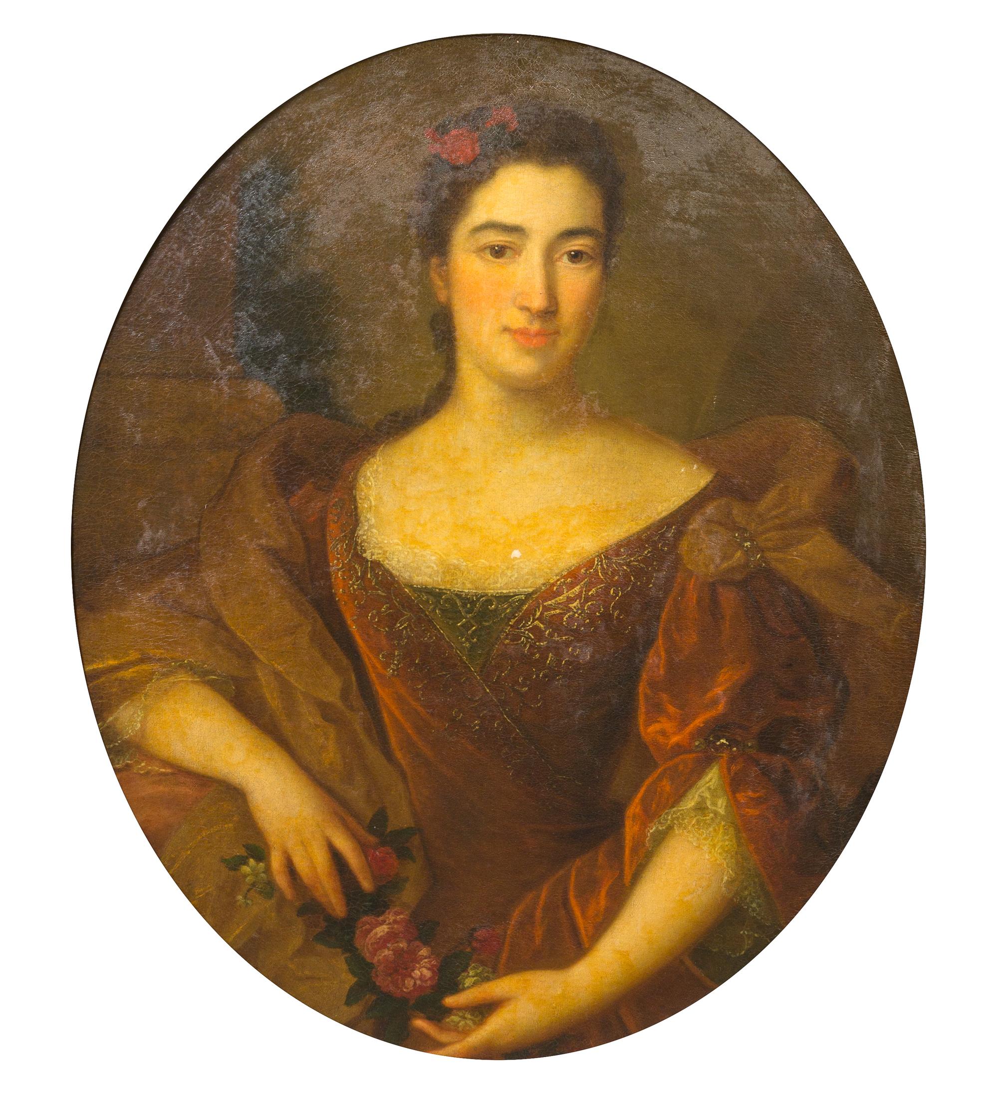 After Hyacinthe Rigaud, (French, 1659-1743), Portrait of a Woman