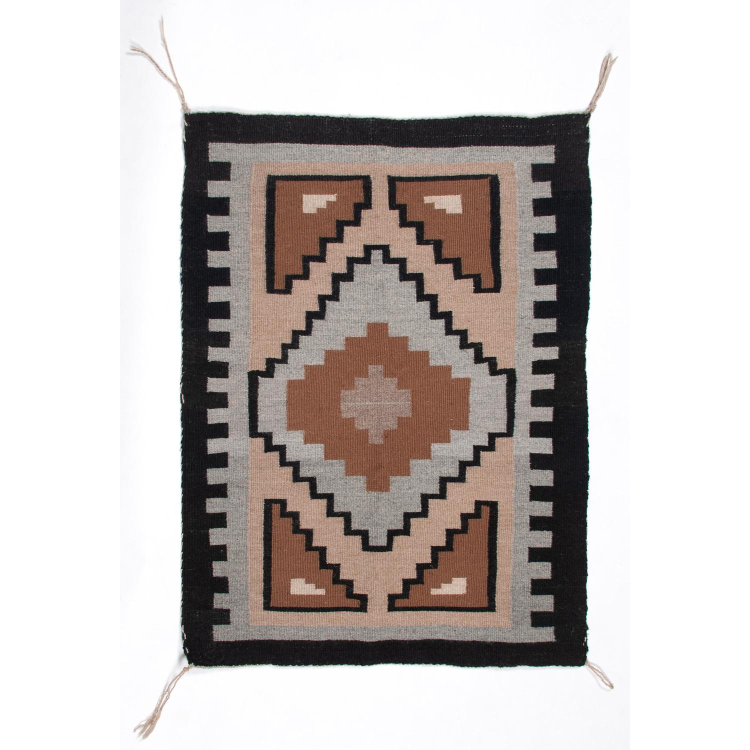 Navajo Two Grey Hills Weaving / Rug