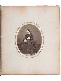 Photo-Illustrated Books & Photography Albums Souvenir of Rutgers Female Institute. Class of 1860 . A keepsake from New York City's first female college containing photographs of female students.