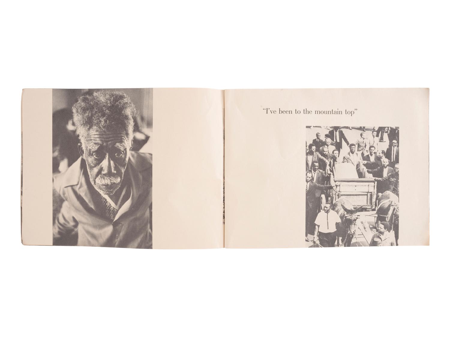 [CIVIL RIGHTS]. The Poor People's Campaign: [a Photographic Journal] . Atlanta, GA: The Southern Christian Leadership Conference, 1968.