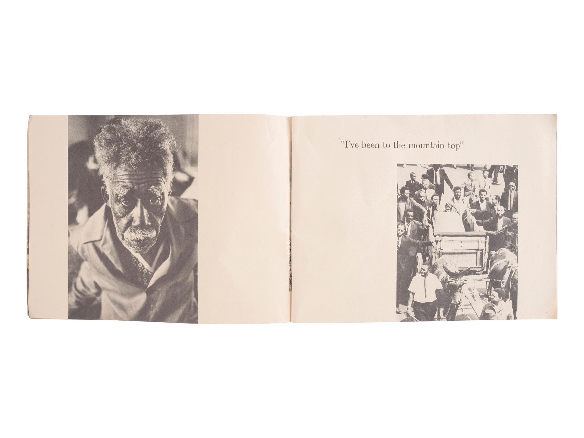 [CIVIL RIGHTS]. The Poor People's Campaign: [a Photographic Journal] . Atlanta, GA: The Southern Christian Leadership Conference, 1968.