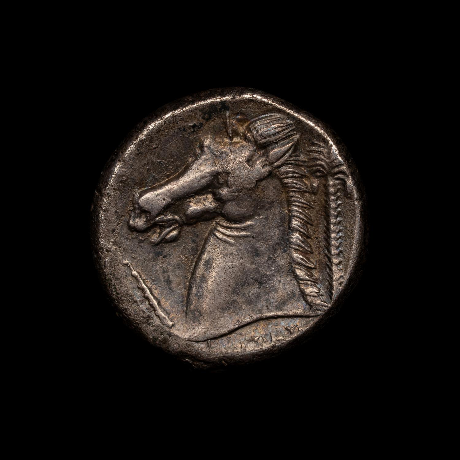 [ANCIENTS] SICILY. Siculo-Punic (c. 200-289 BC). Ar Tetradrachm (16.4 g, 23mm).