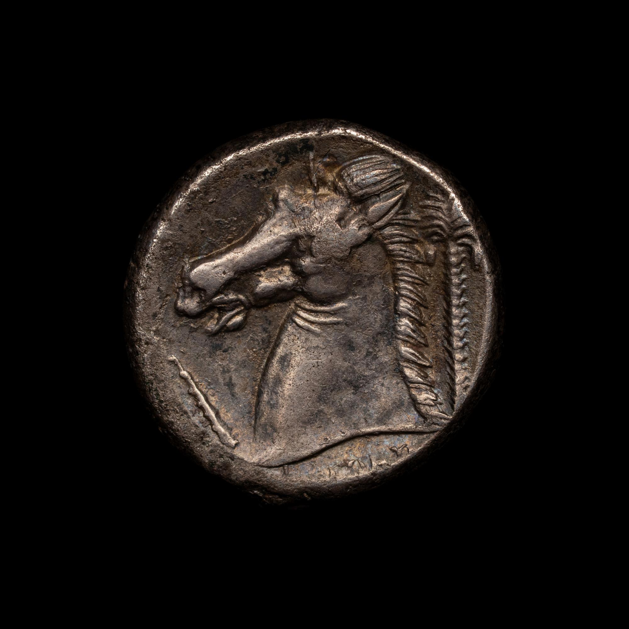 [ANCIENTS] SICILY. Siculo-Punic (c. 200-289 BC). Ar Tetradrachm (16.4 g, 23mm).