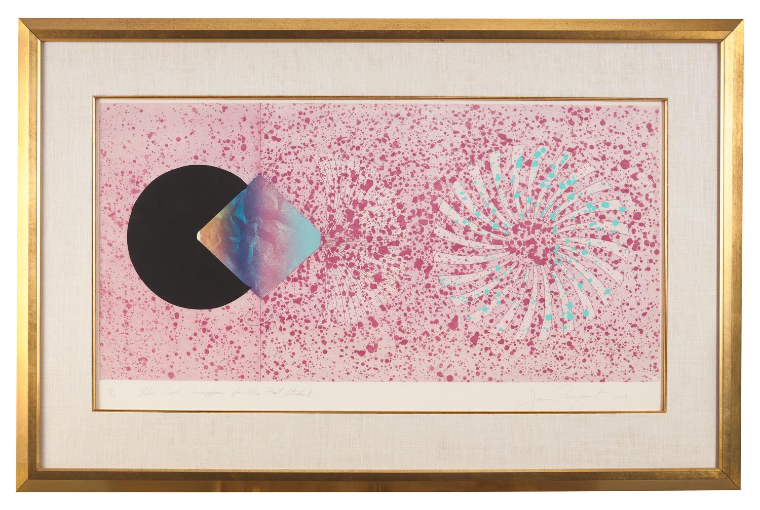 The Book Disappears for the Fast Student (a group of three prints) , 1977